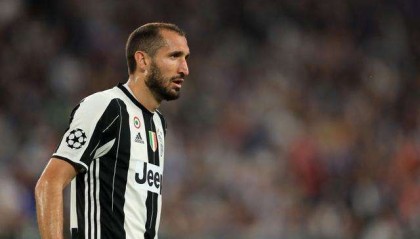  基耶利尼肌肉拉伤,尤文图斯防线告急  